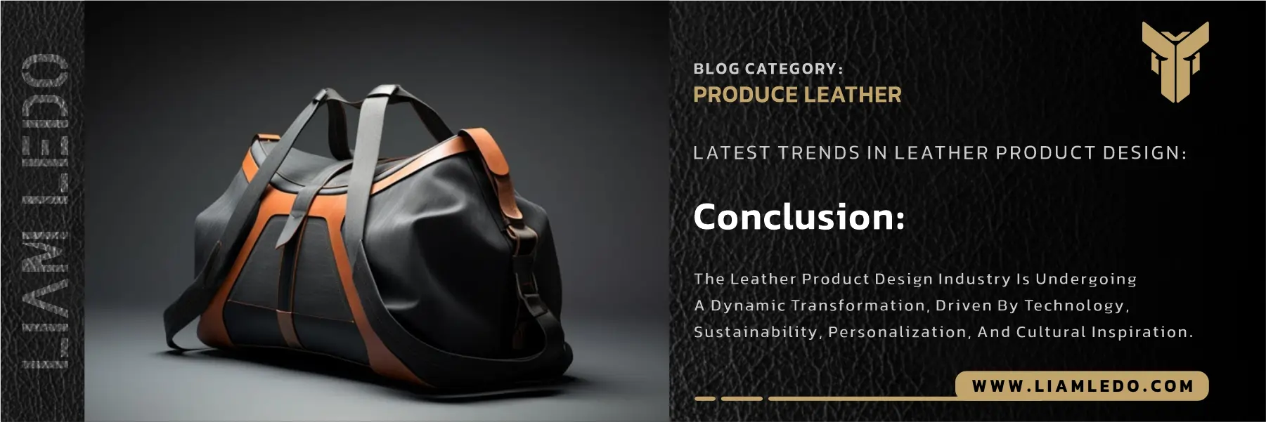 Latest trends in leather product design featuring sustainable materials, innovative technology, personalization, and modern fashion styles.