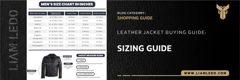 Leather Jacket Buying Guide – complete tips on types of leather jackets, sizing, styling, genuine vs faux leather, and maintenance for long-lasting quality.