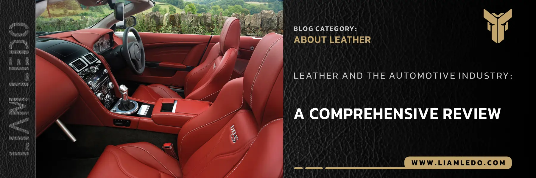 "Luxury automotive leather interiors with premium car seats"

