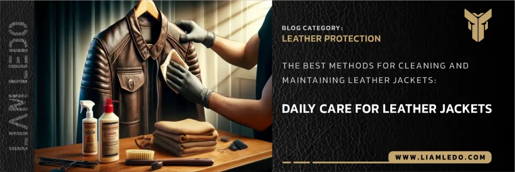 how to clean a leather jacket at home step by step