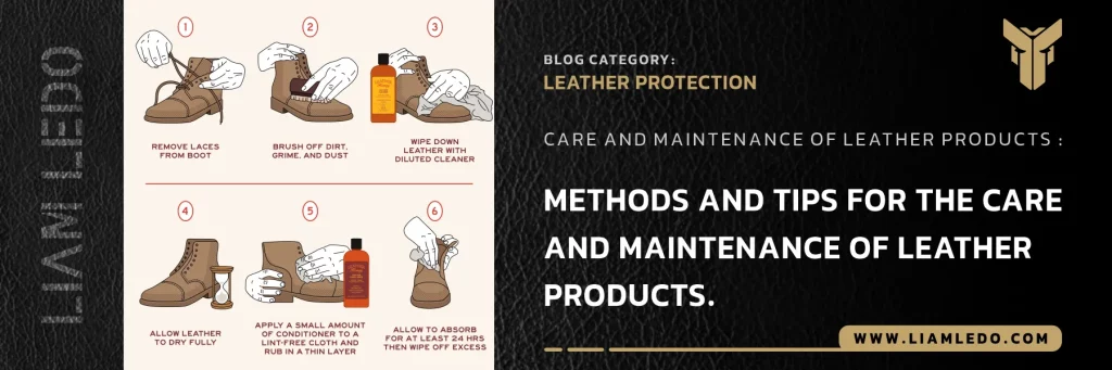 How to Clean Leather Products and keep them looking new