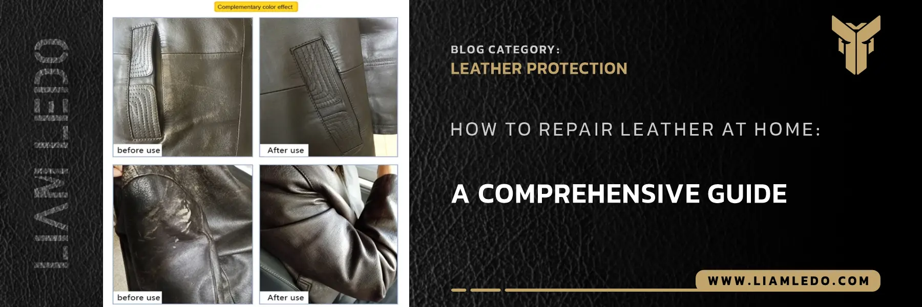 how to repair leather at home using DIY repair kits and conditioners