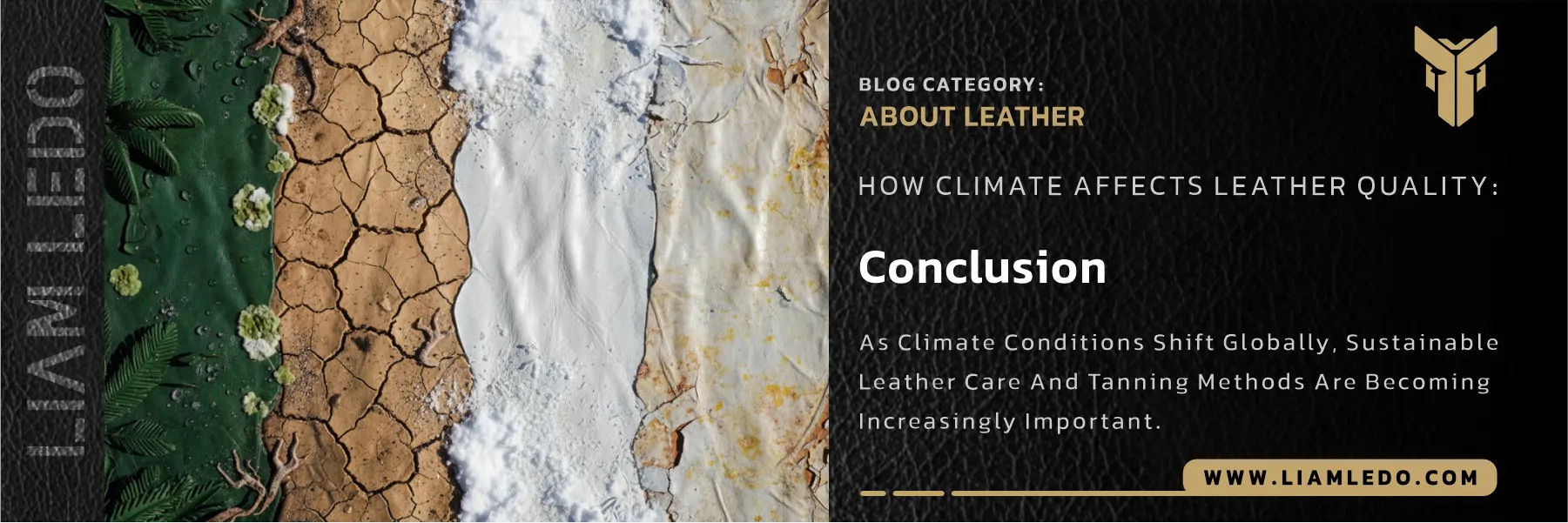 How climate affects leather quality by showing effects of temperature, humidity, and sunlight on leather durability, tanning process, and long-term performance