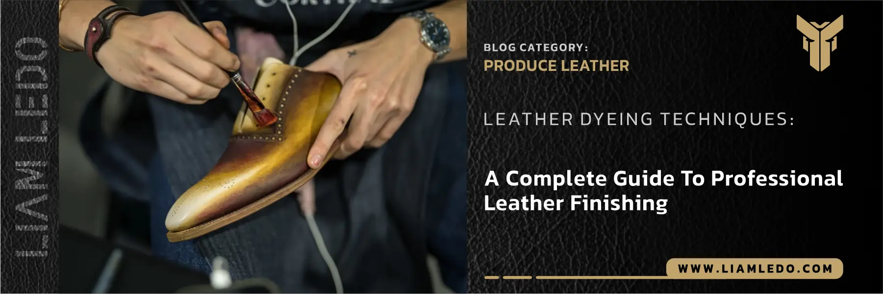 Leather dyeing techniques with natural and chemical methods, advanced nano leather coating, laser engraving, waxes, and oils for professional leather finishing and maintenance.