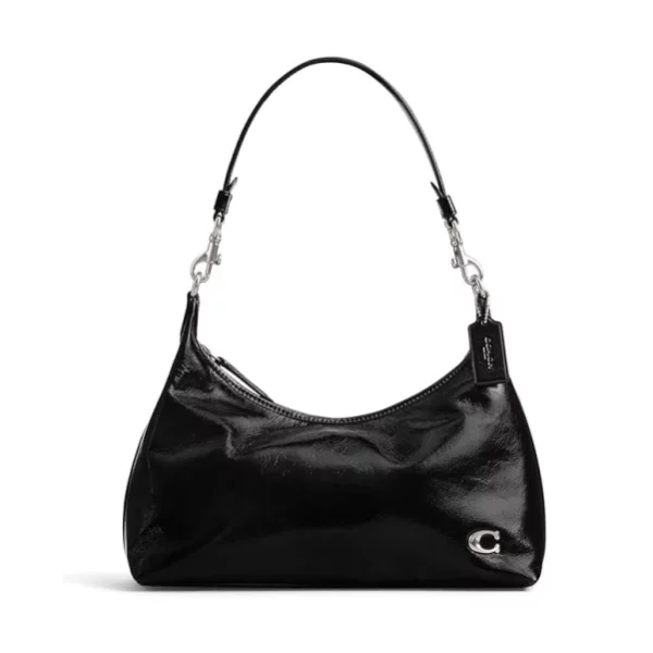 Shop the Coach Glazed Leather Juliet Shoulder Bag. Elegant design with glossy leather. The COACH Womens Glazed Leather Juliet Shoulder Bag