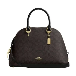 Shop the COACH womens Katy Satchel in Signature Canvas. Classic design with versatile wear. The COACH Katy Satchel in Signature Canvas elevates everyday style.