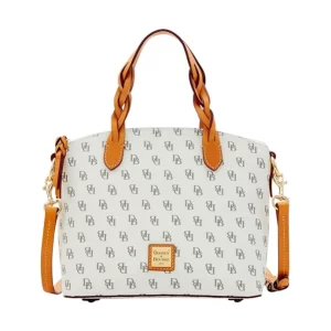 Dooney & Bourke Blakely Small Celeste Satchel – Compact Luxury with Everyday Functionality