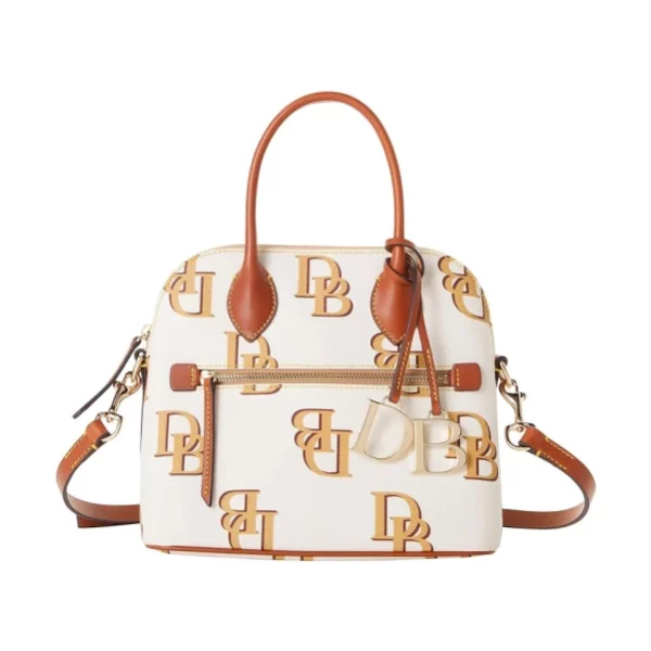 Dooney & Bourke Handbag Monogram Domed Satchel