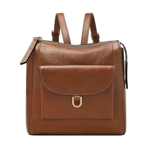Fossil Women's Parker Leather Convertible Backpack Purse Handbag for Women