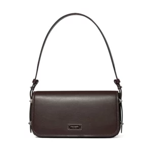 Kate Spade New York Womens Liv Shoulder Bag, Hot Fudge, One Size