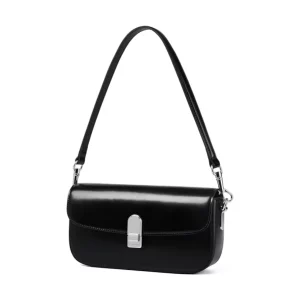 LA FESTIN Shoulder Bag for Women Genuine Leather Handbag Small Crossbody Bag with 2 Removable Strap for Daily Use