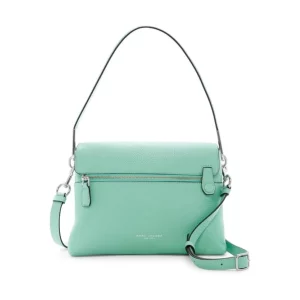 Marc Jacobs The Essential Leather Shoulder Crossbody Bag, Mint Green