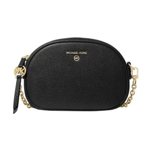 Michael Kors Jet Set Charm Small Oval Camera Crossbody Bag