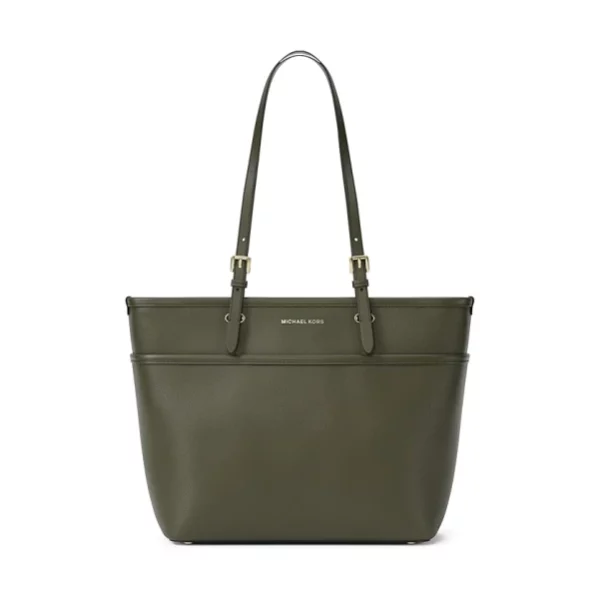 Michael Kors Winston Medium Top-Zip Pocket Tote Bag