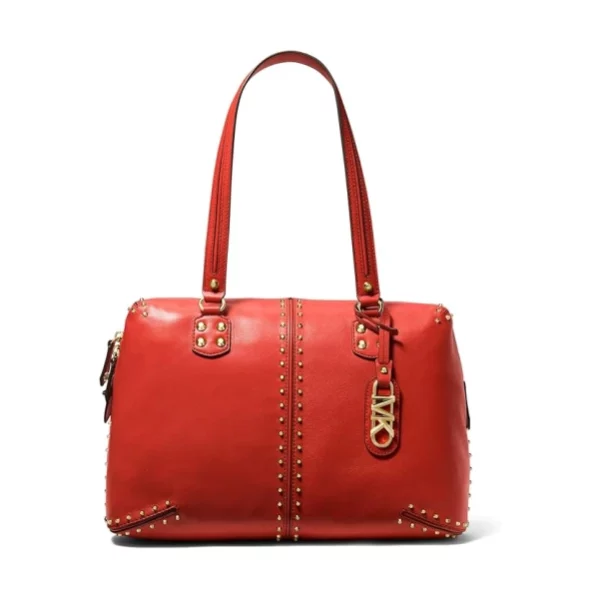 Michael Kors womens Astor Studded Large Shoulder Tote