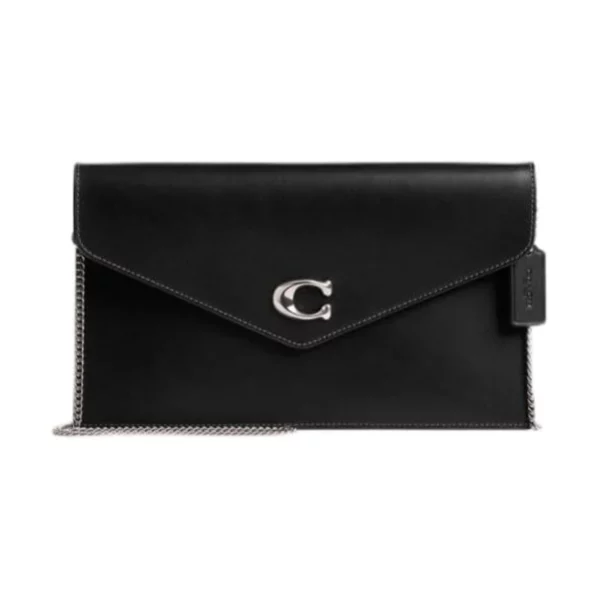 Refined Calf Leather Essential Clutch