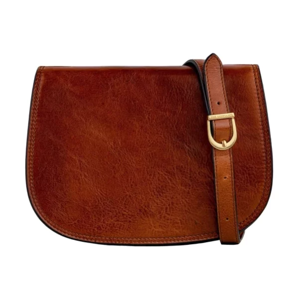 Time Resistance Leather Cross Body Bag for Women Shoulder Bag Messenger Purse Gift Box Included