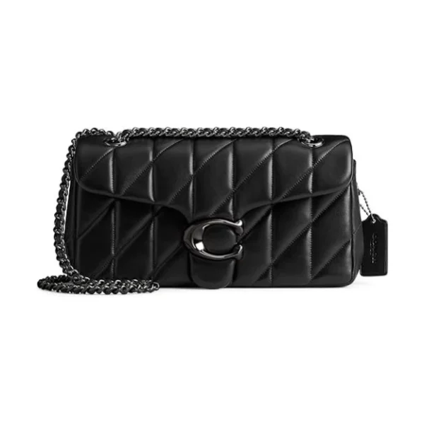 COACH Quilted Tabby Shoulder Bag 26 with Chain