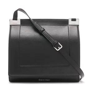 Calvin Klein Womens Palm Organizational Flap Messenger