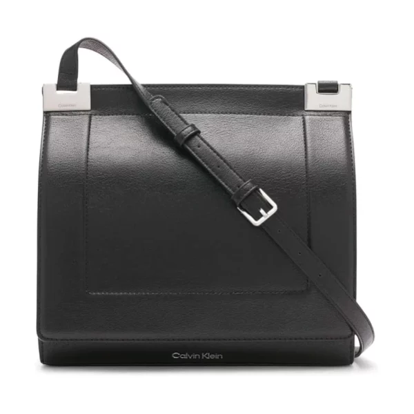 Calvin Klein Womens Palm Organizational Flap Messenger