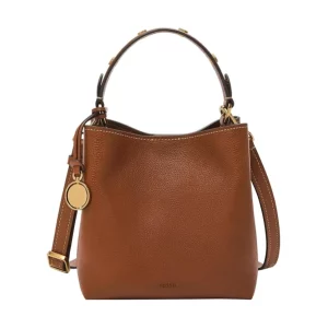 Fossil Womens Jessie Small Bucket Crossbody Bag