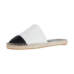 Tory Burch Color-Blocked Flat Espadrille Slide