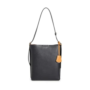 Tory Burch Women's Perry Bucket Bag, Black, One Size