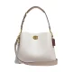 COACH Polished Pebble Leather Willow Shoulder Bag