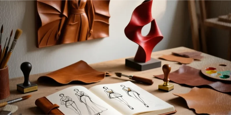 Leather in Art and Design: Decorative Arts, Techniques, and Modern Applications